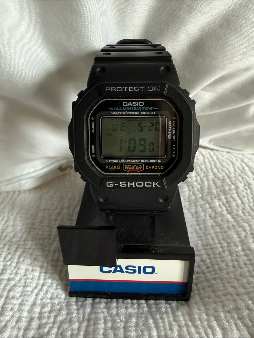 Casio G-Shock DW5600E-1V
Very good condition